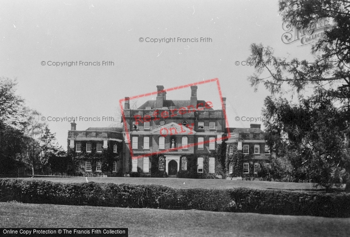 Photo of Goudhurst, Finchcocks House 1901