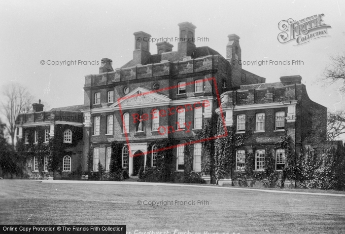 Photo of Goudhurst, Finchcocks House 1901
