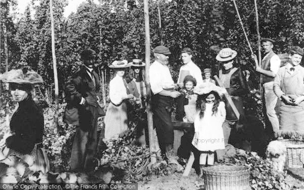 Photo of Goudhurst, Hop Pickers 1904