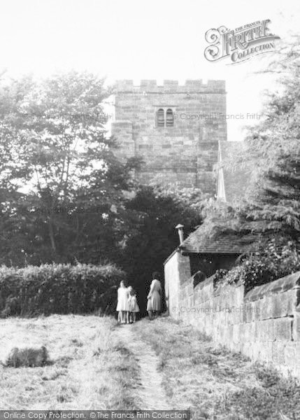 Photo of Goudhurst, St Mary's Church From The Hayfield c.1960