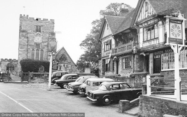 Photo of Goudhurst, The Church And The Star And Eagle Hotel c.1960