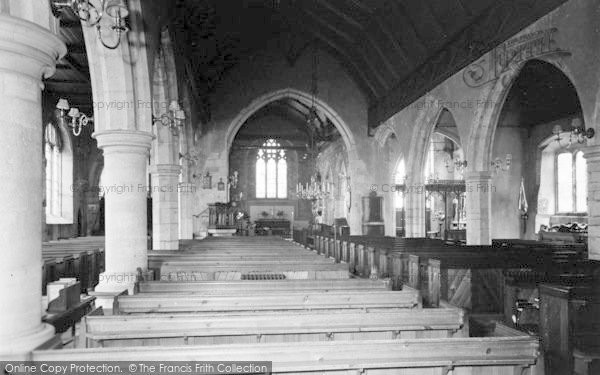 Photo of Goudhurst, The Church Interior c.1960
