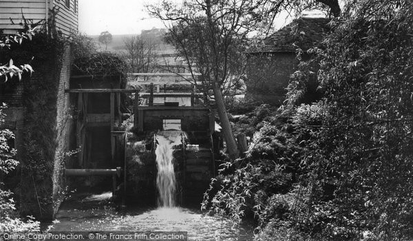 Photo of Goudhurst, The Old Mill Wheel c.1960