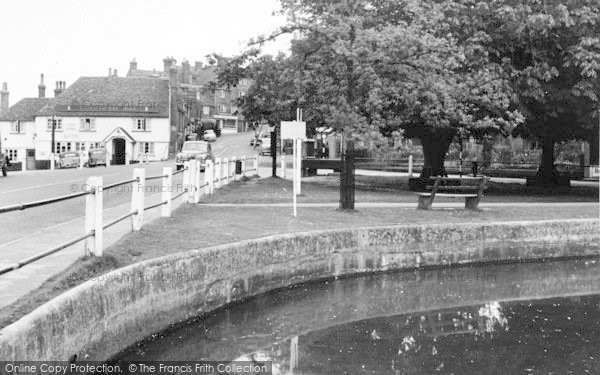 Photo of Goudhurst, The Pond And Plain c.1960