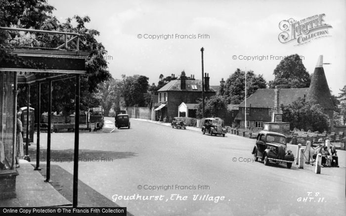 Photo of Goudhurst, The Village c.1955