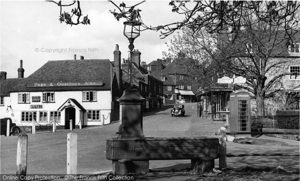 Photo of Goudhurst, The Village Green c.1955