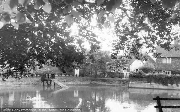 Photo of Goudhurst, The Village Pond c.1960