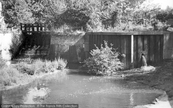 Photo of Goudhurst, The Weir c.1960