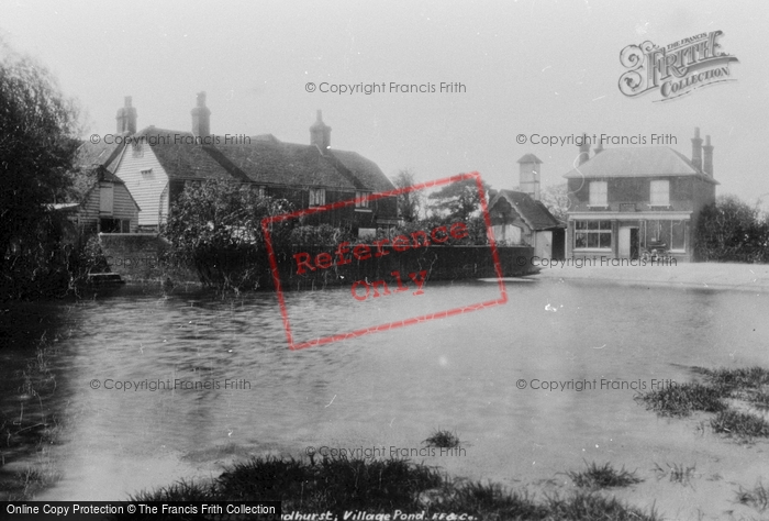 Photo of Goudhurst, Village Pond 1901