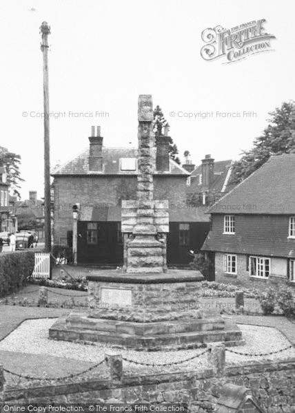 Photo of Goudhurst, War Memorial c.1960