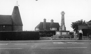 War Memorial c.1960, Goudhurst