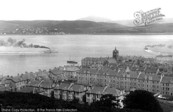 Photo of Gourock, From Tower Hill 1900