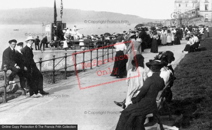 Photo of Gourock, People On The Esplanade 1904