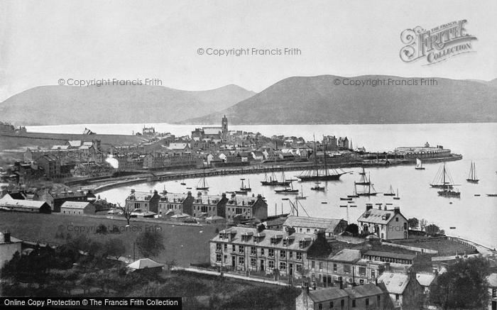 Photo of Gourock, The Town And Harbour c.1895