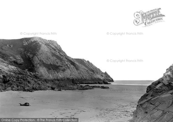 Photo of Gower, Pobbles Bay 1936