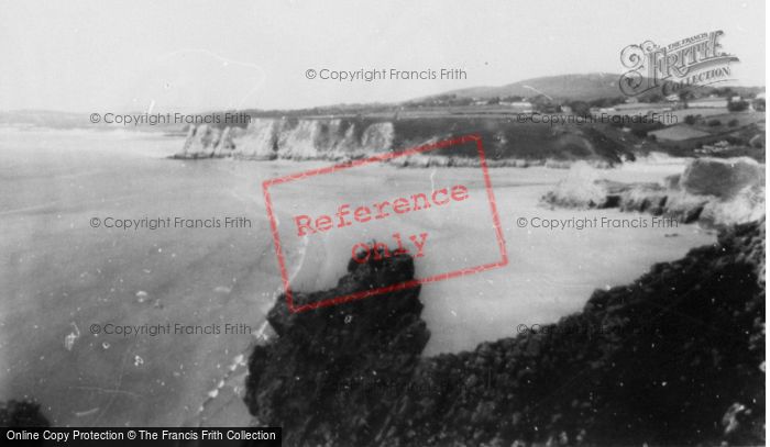 Photo of Gower, Three Cliffs Bay c.1960