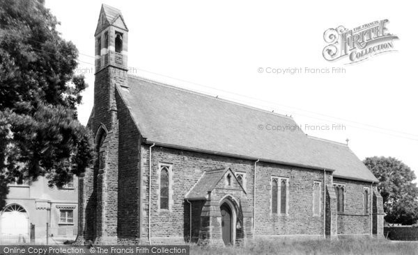 Photo of Gowerton, Church Of St John The Evangelist c.1955