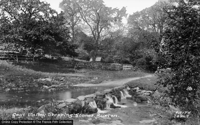 Photo of Goyt Valley, Stepping Stones 1894