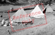 By The Dane, Peter Watson Camping Grounds c.1955, Gradbach