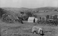 North West From Peter Watson Camping Grounds c.1955, Gradbach