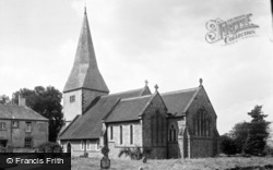 St Giles Church c.1955, Graffham