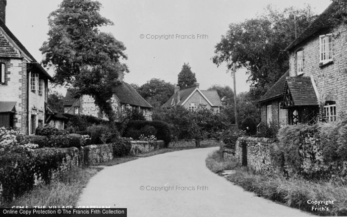 Photo of Graffham, The Village c.1955