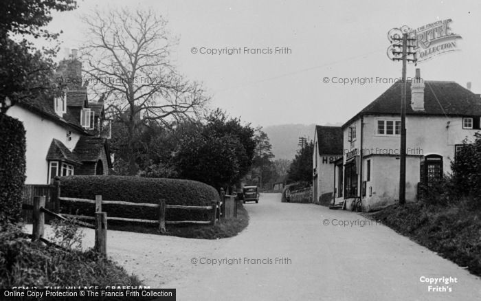 Photo of Graffham, The Village c.1955