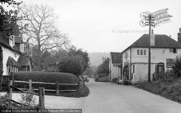 Photo of Graffham, The Village c.1955