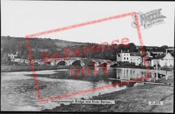 Bridge And River Barrow c.1955, Graiguenamanagh