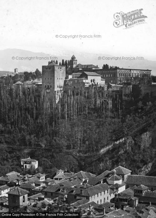 Photo of Granada, The Alhambra And Sierra Nevada c.1880