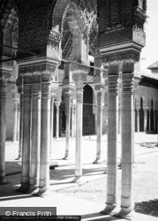 The Alhambra, Court Of The Lions 1960, Granada