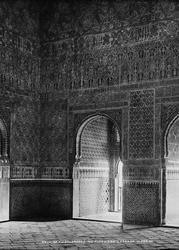 The Alhambra, Hall Of Ambassadors c.1888, Granada