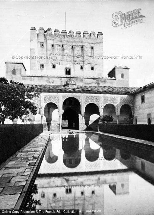 Photo of Granada, The Alhambra, Myrtle Court c.1888