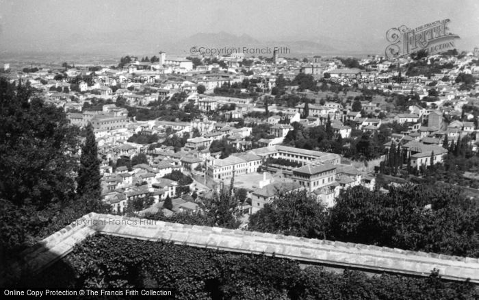 Photo of Granada, View From The Generalife 1960