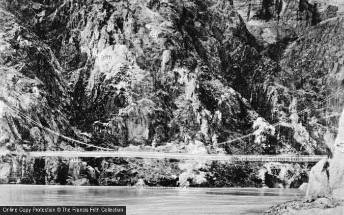 Photo of Grand Canyon, Suspension Bridge Over The Colorado River c.1935
