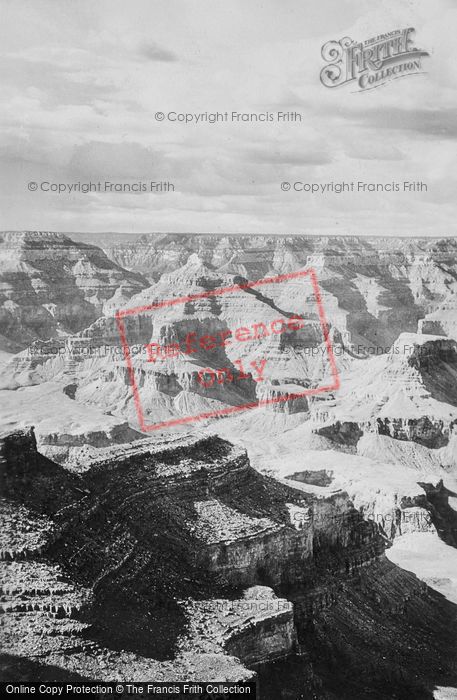 Photo of Grand Canyon, View From El Tovar c.1930