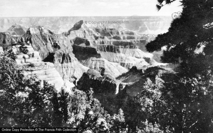 Photo of Grand Canyon, View From North Rim c.1930