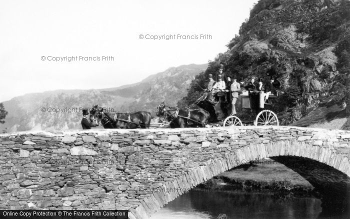 Photo of Grange, Carriage On The Bridge, Western Arch c.1900