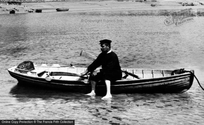 Photo of Grange Over Sands, A Boatman 1912