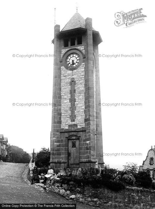 Photo of Grange Over Sands, Clock Tower 1914