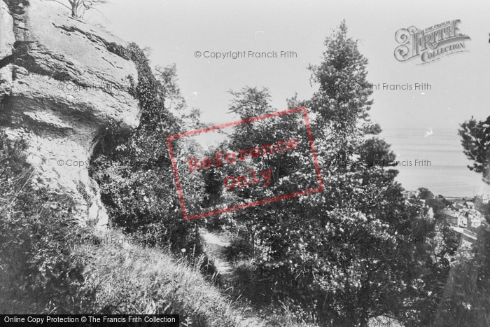Photo of Grange Over Sands, Crag Walk, Yewbarrow 1918