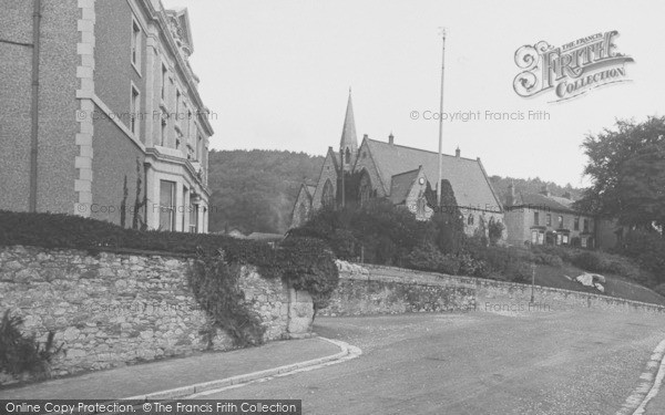 Photo of Grange Over Sands, Crown Hotel And Church 1912