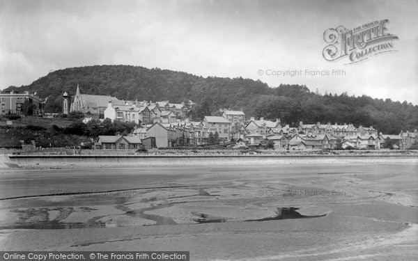 Photo of Grange Over Sands, Crown Hotel From The Sands 1934