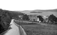 Grange-Over-Sands, From Grange Fell Road 1921, Grange-Over-Sands