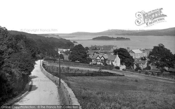 Photo of Grange-over-Sands, from Grange Fell Road 1921