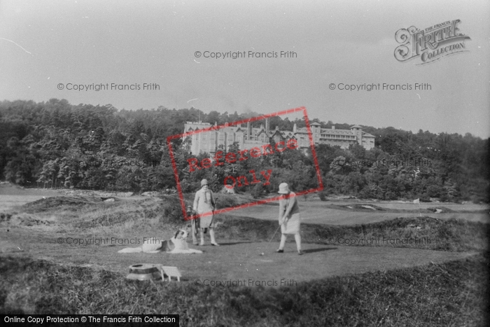 Photo of Grange Over Sands, Golf Links And Hotel 1927