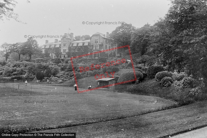 Photo of Grange Over Sands, Grange Hotel 1912