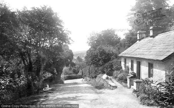 Photo of Grange Over Sands, Hampsfell Road 1891