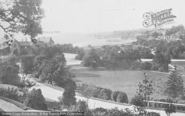 Photo of Grange Over Sands, Hotel Grounds 1888