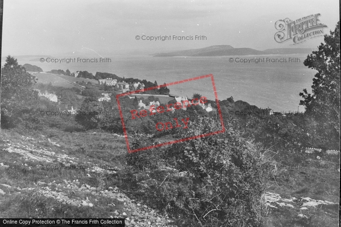 Photo of Grange Over Sands, Kents Bank From Kirk Head 1927